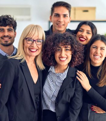 Alejandro Fuentes et al. posing for the camera